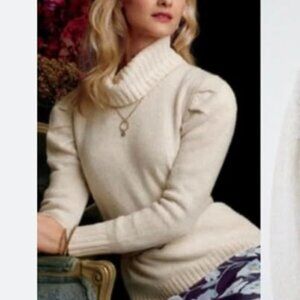 Cabi Tuck Turtleneck Sweater